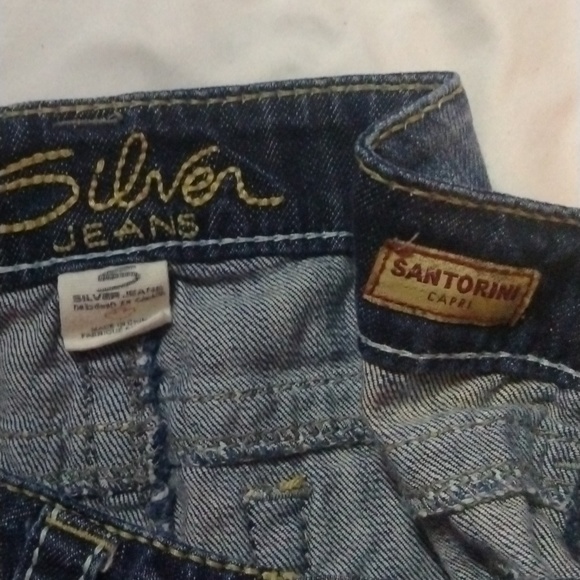 Silver Santorini Capris W29 - Picture 4 of 4